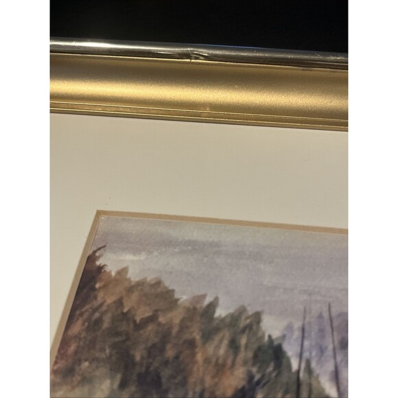 Muriel Louise Wilhelmi Artist “Albion Flats CA” Watercolor Lithograph Signed - Picture 11 of 12